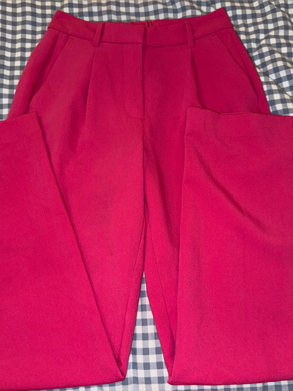 Fuschia High Waisted Business Pants from Old Navy